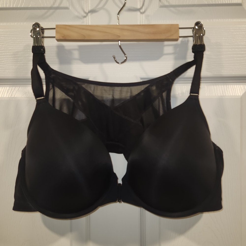 Torrid Black Mesh Detail Bra